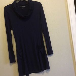 Derek Heart Navy Blue Dress